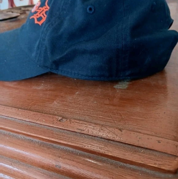 Detroit Tigers MLB  Merchandise Navy blue with orange White Hat Cap Womens/mens - Picture 3 of 4